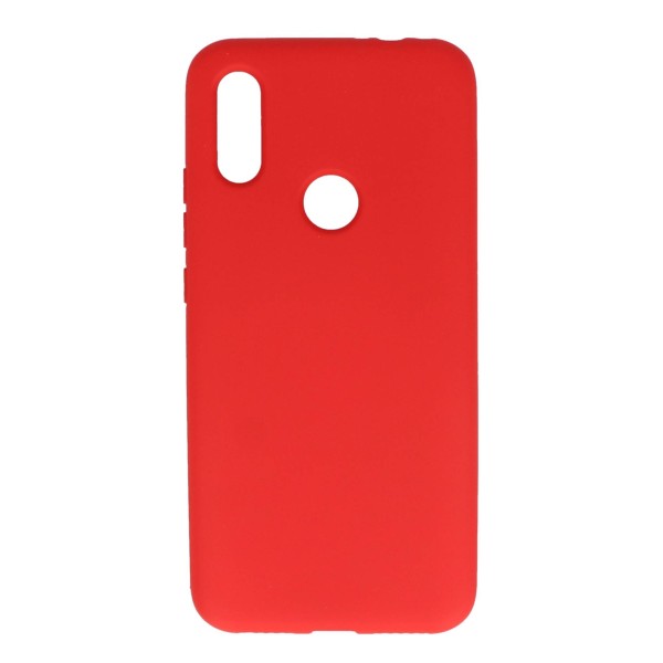 Back Cover Θήκη Silicone Case Κόκκινο (Xiaomi Redmi 7) Αξεσουάρ Κινητών/Tablet