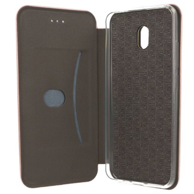 JEL Θήκη Magnet Book Ροζ Χρυσό (Xiaomi Redmi 8A)