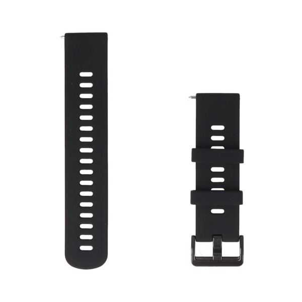 Λουράκι Σιλικόνης Με Μεταλλική Αγκράφα Για Smartwatch 22mm