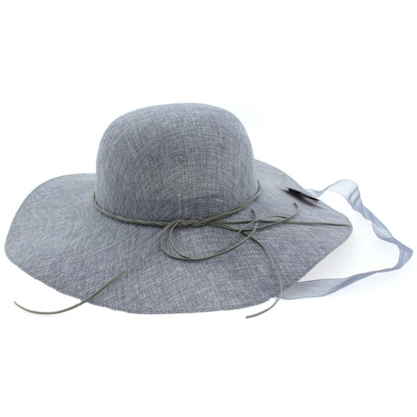 Καπέλο γυναικείο βουάλ καβουράκι γκρι χρώμα