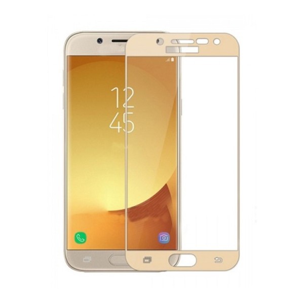 JEL Fullscreen Tempered Glass Χρυσό (Samsung Galaxy J3 2017)