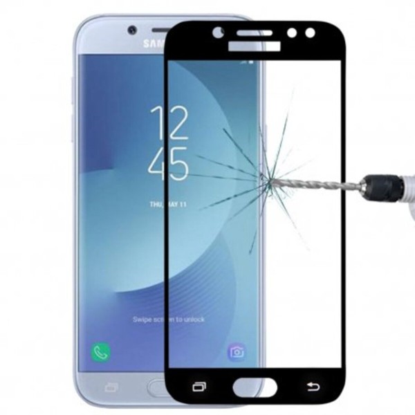 JEL Fullscreen Tempered Glass Μαύρο (Samsung Galaxy J7 2017)