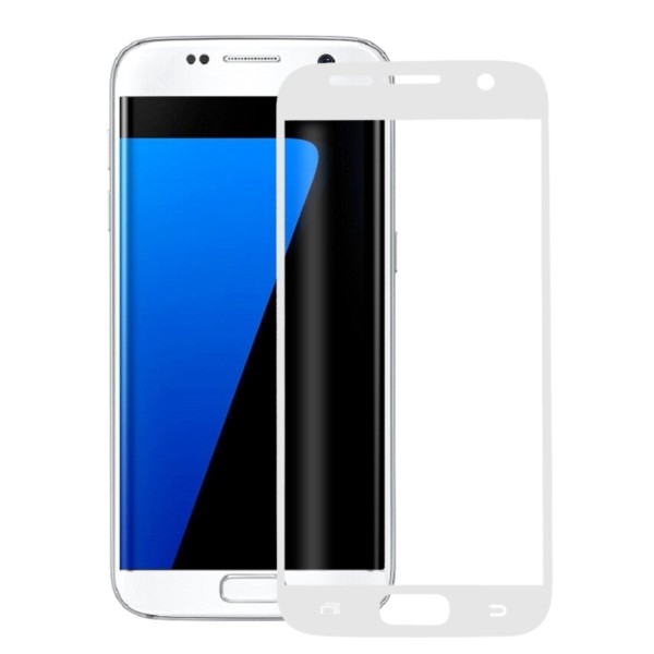 Fullscreen Tempered Glass Άσπρο (Samsung Galaxy S7 Edge)