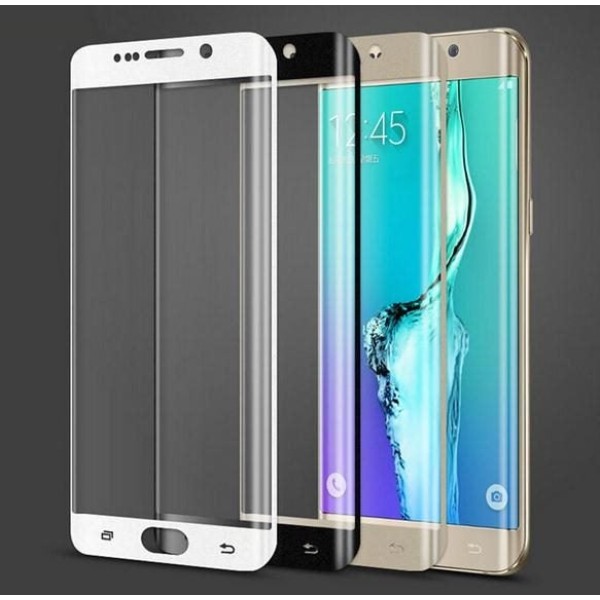 Fullscreen Tempered Glass Άσπρο (Samsung Galaxy S7 Edge)