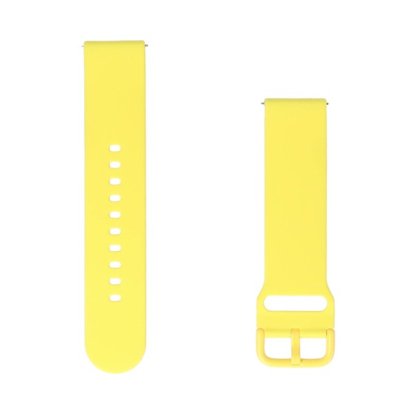 Λουράκι Σιλικόνης Με Μεταλλική Κίτρινη Αγκράφα Για Smartwatch 22MM Αξεσουάρ Κινητών/Tablet