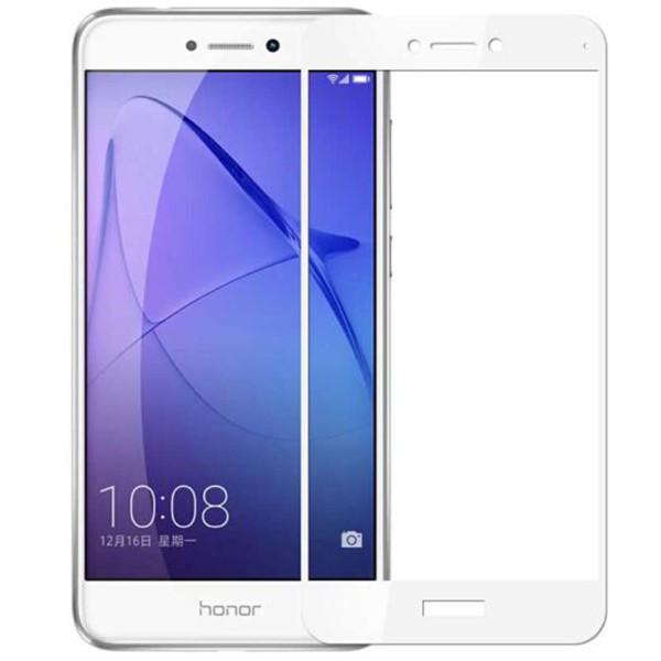 Fullscreen Tempered Glass Άσπρο (Huawei P8 Lite 2017/ Huawei P9 Lite 2017/ Honor 8 Lite)