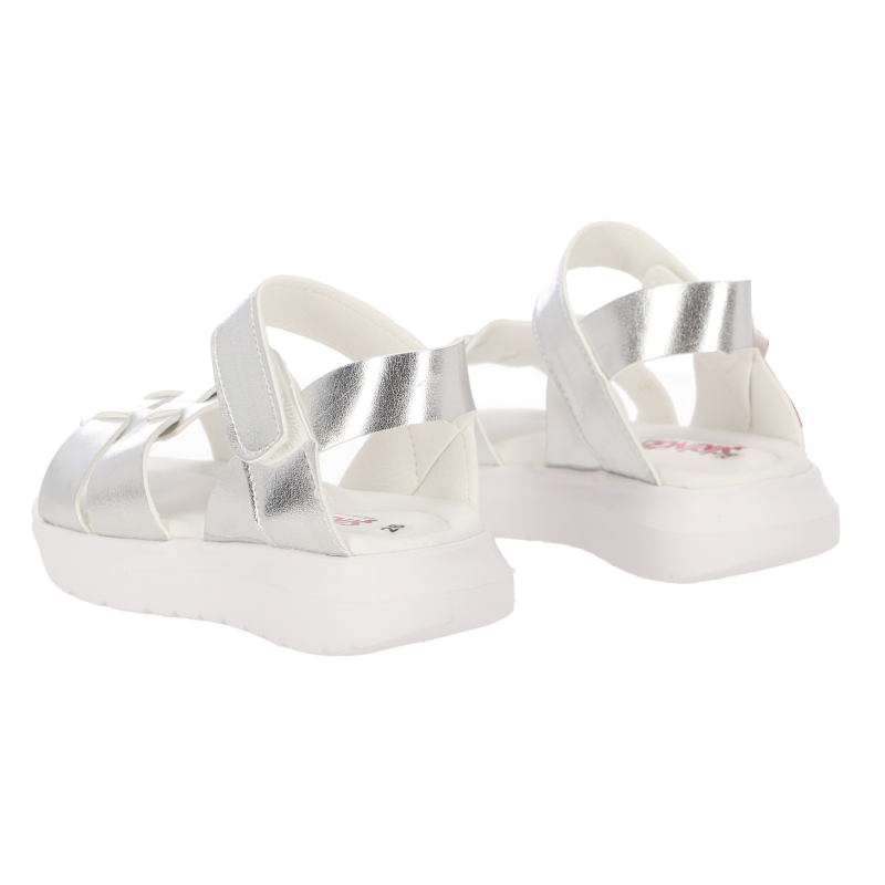 Sirinbebe Παιδικά Πέδιλα Μπεμπέ σε Ασημί Χρώμα