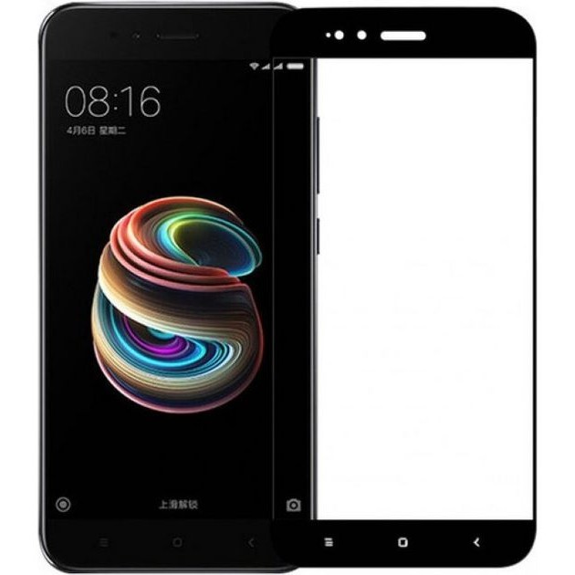 Fullscreen Tempered Glass Μαύρο (Xiaomi Mi A1 & Xiaomi Mi 5x) Fullscreen Tempered Glass Μαύρο (Xiaomi Mi A1 & Xiaomi Mi 5x)