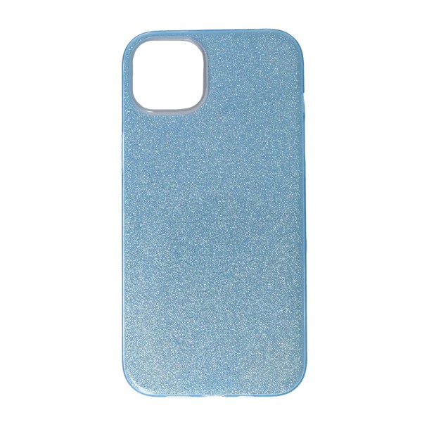 Meiyue Back Cover Θήκη Σιλικόνης Με Γκλίτερ Γαλάζιο (Iphone 15 Plus)