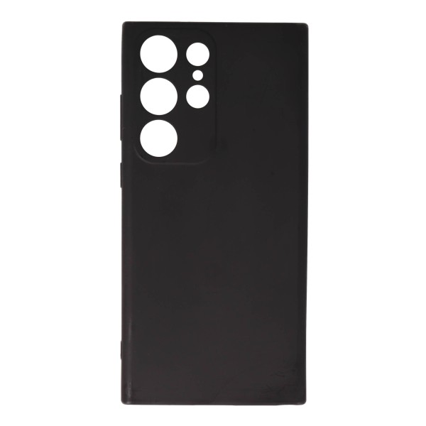 Cookover Back Cover Θήκη Σιλικόνης Ματ Μαύρο (Samsung Galaxy S23 Ultra)