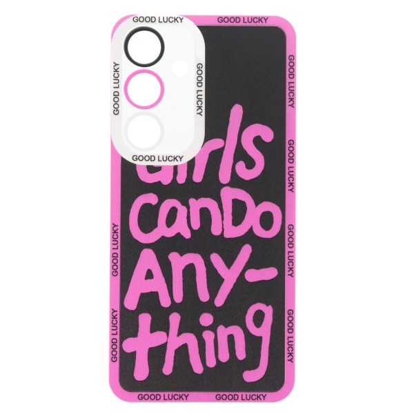 Cookover Back Cover Θήκη Σιλικόνης Με Σχέδιο Girls Can Do Anything (Samsung Galaxy S24 & Samsung Galaxy S25)