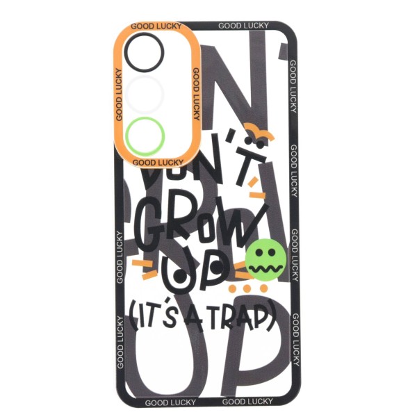 Cookover Back Cover Θήκη Σιλικόνης Διάφανη Με Σχέδιο Don't Grow Up (Samsung Galaxy S24 Plus & Samsung Galaxy S25 Plus)
