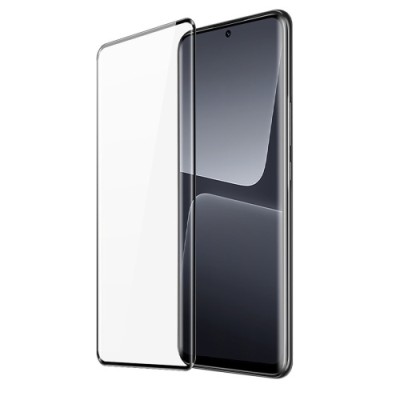 Siipro Curved Fullscreen Tempered Glass Μαύρο (Xiaomi Mi 14 Pro)