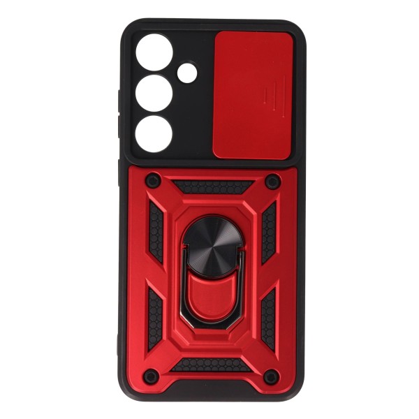 Movixoz Back Cover Θήκη Armor Case Με Δαχτυλίδι Στήριξης Και Προστασία Κάμερας (Samsung Galaxy S24 Plus & Samsung Galaxy S25 Plus)