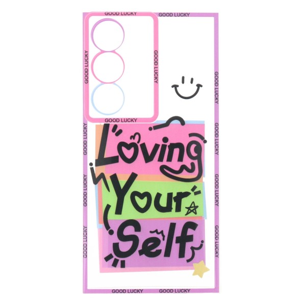 Cookover Back Cover Θήκη Σιλικόνης Διάφανη Με Σχέδιο Loving Your Self (Samsung Galaxy S24 Ultra)