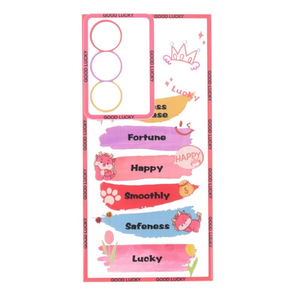 Cookover Back Cover Θήκη Σιλικόνης Διάφανη Με Σχέδιο Ευχές (Samsung Galaxy S24 Ultra)