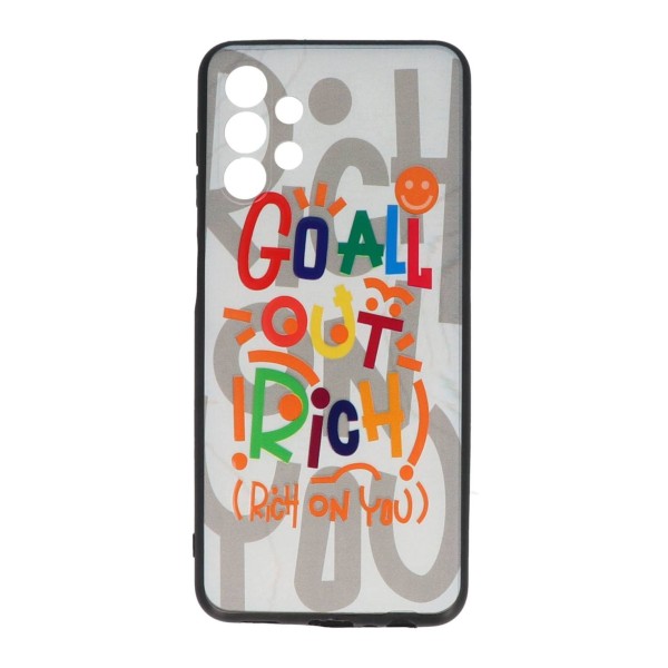 Cookover Back Cover Θήκη Με Σχέδιο Goal Out Rich (Samsung Galaxy A13 4G) Αξεσουάρ Κινητών/Tablet