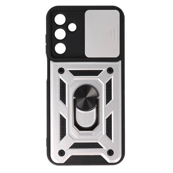 Fashion Case Back Cover Θήκη Armor Case Με Δαχτυλίδι Στήριξης Και Προστασία Κάμερας (Samsung Galaxy A15)