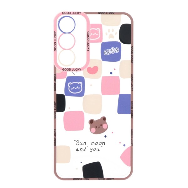 Cookover Back Cover Θήκη Σιλικόνης Διάφανη Με Σχέδιο Αρκουδάκι (Samsung Galaxy A25 5G)