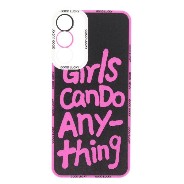 Cookover Back Cover Θήκη Σιλικόνης Με Σχέδιο Girls Can Do Anything (Samsung Galaxy A25 5G)