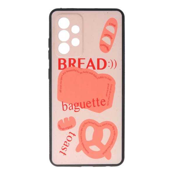 Cookover Back Cover Θήκη Με Σχέδιο Bread (Samsung Galaxy A52 & Samsung Galaxy A52s)
