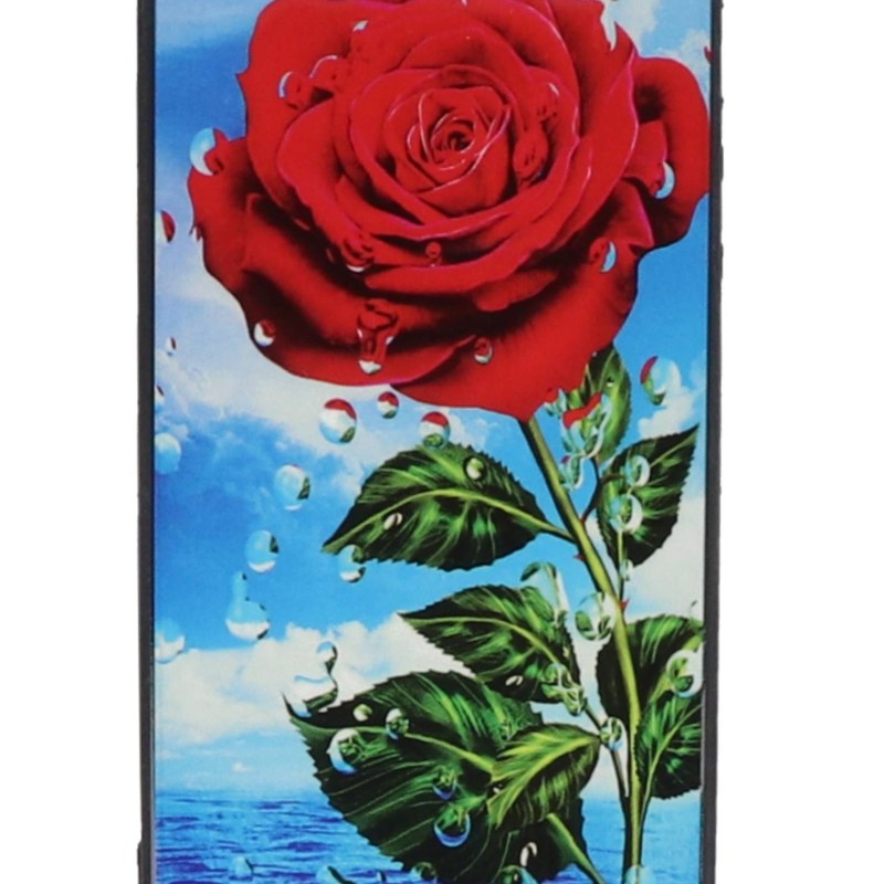 Sinytech Back Cover Θήκη Με Σχέδιο Τριαντάφυλλο (Iphone 5 & Iphone 5s & Iphone SE 2016)