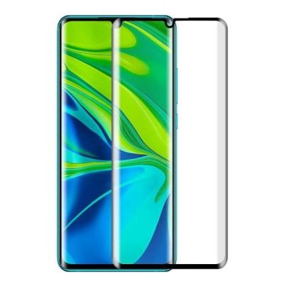 Curved Fullscreen Tempered Glass Μαύρο (Xiaomi Mi Note 10 & Xiaomi Mi Note 10 Lite)