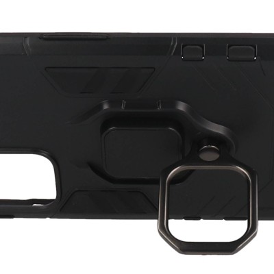 Back Cover Θήκη Transformer Design Με Δαχτυλίδι Στήριξης Μαύρο (OnePlus 9 Pro)