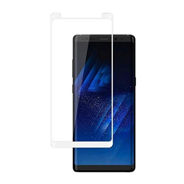 Fullscreen Tempered Glass Άσπρο (Samsung Galaxy Note 8)