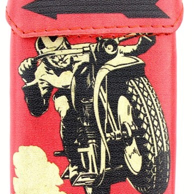 Tfar Θήκη πακέτου τσιγάρων 100s με σχέδιο Motorcycle Races