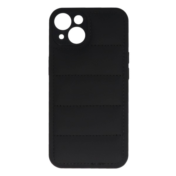 Back Cover Θήκη Πλαστική Puffer Μαύρο (Iphone 15 Plus) Αξεσουάρ Κινητών/Tablet