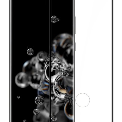 Fullscreen Tempered Glass  (Samsung Galaxy S20 Ultra) Μαύρο