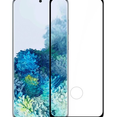 Curved Fullscreen Tempered Glass Μαύρο (Samsung Galaxy S20 Plus)