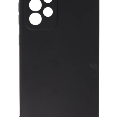 Oba Style Back Cover Θήκη Σιλικόνης Ματ Μαύρο (Samsung Galaxy A33 5G)