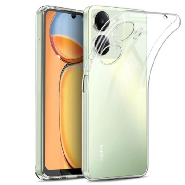 Cookover Back Cover Θήκη Σιλικόνης Διάφανη 1.5 mm (Xiaomi Redmi 13C & Xiaomi Poco C65) Αξεσουάρ Κινητών/Tablet