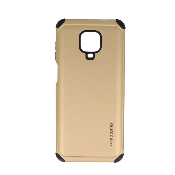 Motomo Back Cover Tough Armor Case Χρυσό (Xiaomi Redmi Note 9S & Xiaomi Redmi Note 9 Pro & Xiaomi Redmi Note 9 Pro Max) Αξεσουάρ Κινητών/Tablet