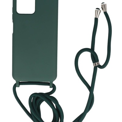 Fashion Case Back Cover Θήκη Σιλικόνης Με Ρυθμιζόμενο Κορδόνι (Xiaomi Redmi Note 12 5G & Xiaomi Poco X5 5G)