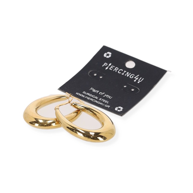 PIERCING4U ΑΤΣΑΛΙΝΑ ΧΡΥΣΑ ΣΚΟΥΛΑΡΙΚΙΑ