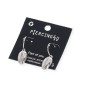 PIERCING4U ΑΤΣΑΛΙΝΑ ΣΚΟΥΛΑΡΙΚΙΑ ΚΡΙΚΑΚΙΑ ΣΕ ΑΣΗΜΙ ΧΡΩΜΑ