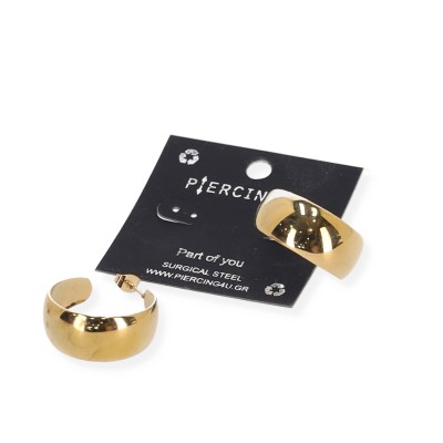 PIERCING4U ΑΤΣΑΛΙΝΑ ΣΚΟΥΛΑΡΙΚΙΑ ΣΕ ΧΡΥΣΟ ΧΡΩΜΑ
