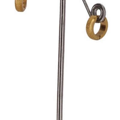 PIERCING4U ΑΤΣΑΛΙΝΑ ΜΙΚΡΑ ΣΚΟΥΛΑΡΙΚΙΑ ΚΡΙΚΑΚΙ ΣΕ ΧΡΥΣΟ ΧΡΩΜΑ