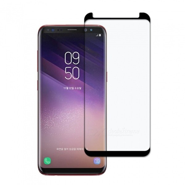 Fullscreen Tempered Glass Μαύρο (Samsung Galaxy S8 & Samsung Galaxy S9)