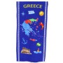 OEM Πετσέτα Θαλάσσης -Greece Μπλε Χρώμα