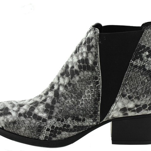 Γυναικεία Χαμηλά Μποτάκια Ankle Snake Print - Δερματίνη Paylan Γυναικεία Χαμηλά Μποτάκια Ankle Snake Print - Δερματίνη Paylan
