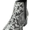 Γυναικεία Χαμηλά Μποτάκια Ankle Snake Print - Δερματίνη Paylan Γυναικεία Χαμηλά Μποτάκια Ankle Snake Print - Δερματίνη Paylan