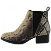 Γυναικεία Χαμηλά Μποτάκια Ankle Snake Print - Δερματίνη Paylan Γυναικεία Χαμηλά Μποτάκια Ankle Snake Print - Δερματίνη Paylan