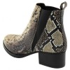 Γυναικεία Χαμηλά Μποτάκια Ankle Snake Print - Δερματίνη Paylan Γυναικεία Χαμηλά Μποτάκια Ankle Snake Print - Δερματίνη Paylan