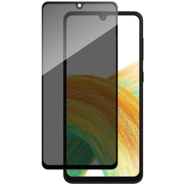 Privacy Fullscreen Tempered Glass Μαύρο (Samsung Galaxy A33 5G)