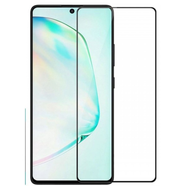 Sipro Fullscreen Tempered Glass Μαύρο (Samsung Galaxy S10 Lite 2020 & Samsung Galaxy A91)