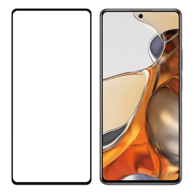 Cookover Fullscreen Tempered Glass Μαύρο (Xiaomi Mi 11T & Xiaomi Mi 11T Pro)